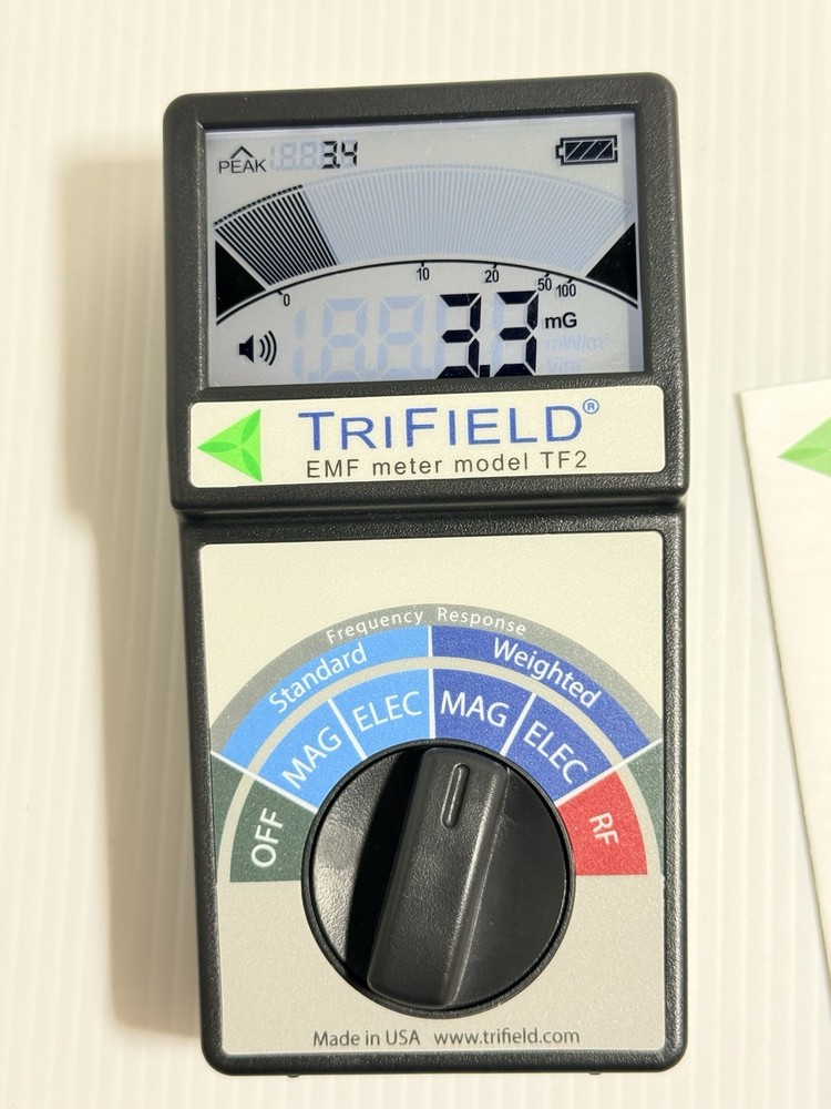 TRIFIELD EMF Meter Model TF2~#1 Handheld EMF Detector