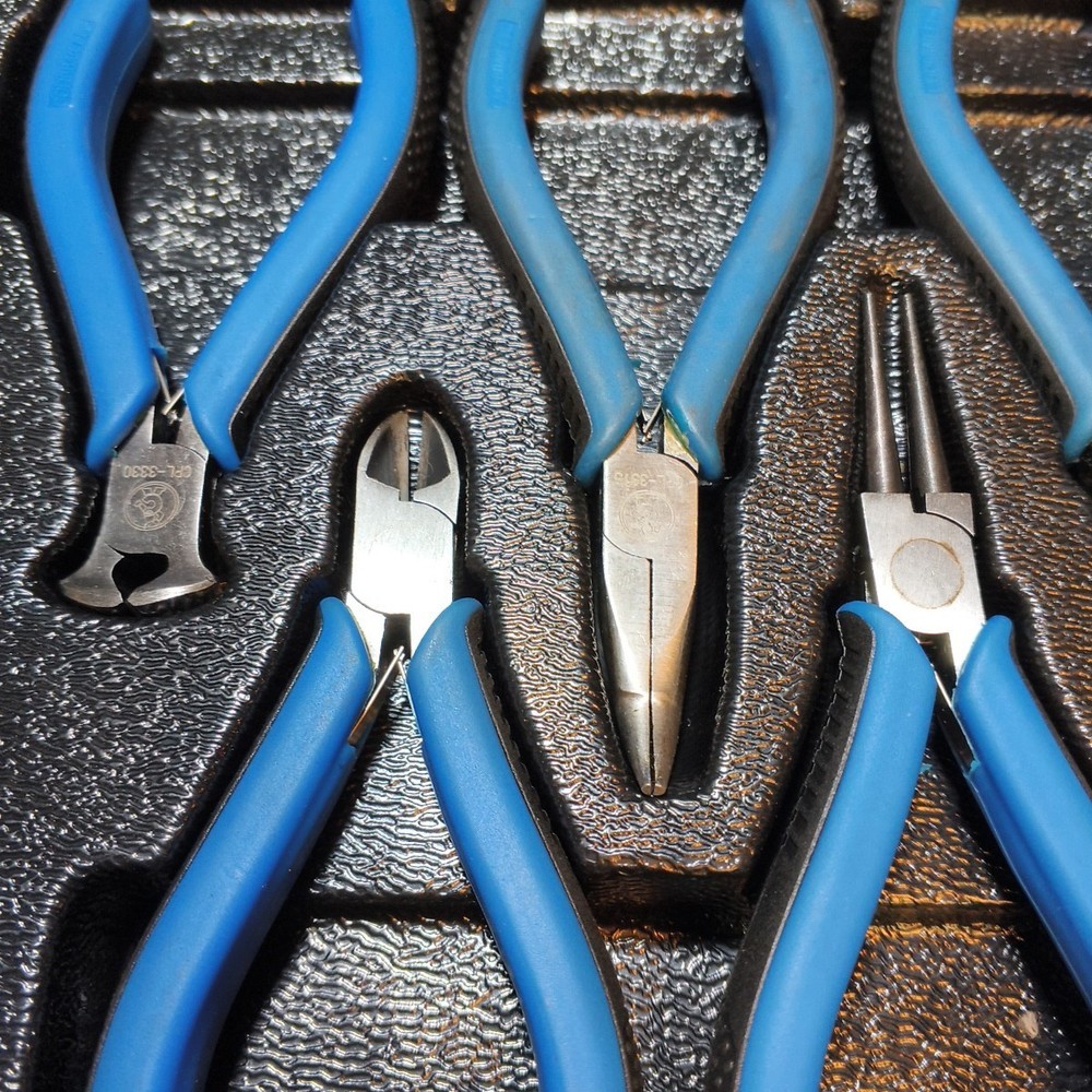 Cornwell Tools CPL311 10pc Precision Mini Pliers Set in CLASSIC BLUE