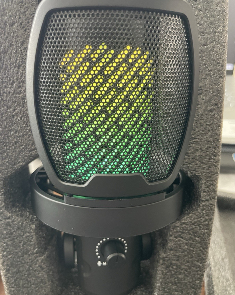 RGB Gaming Microphone | USB Plug & Play - Beginner Friendly