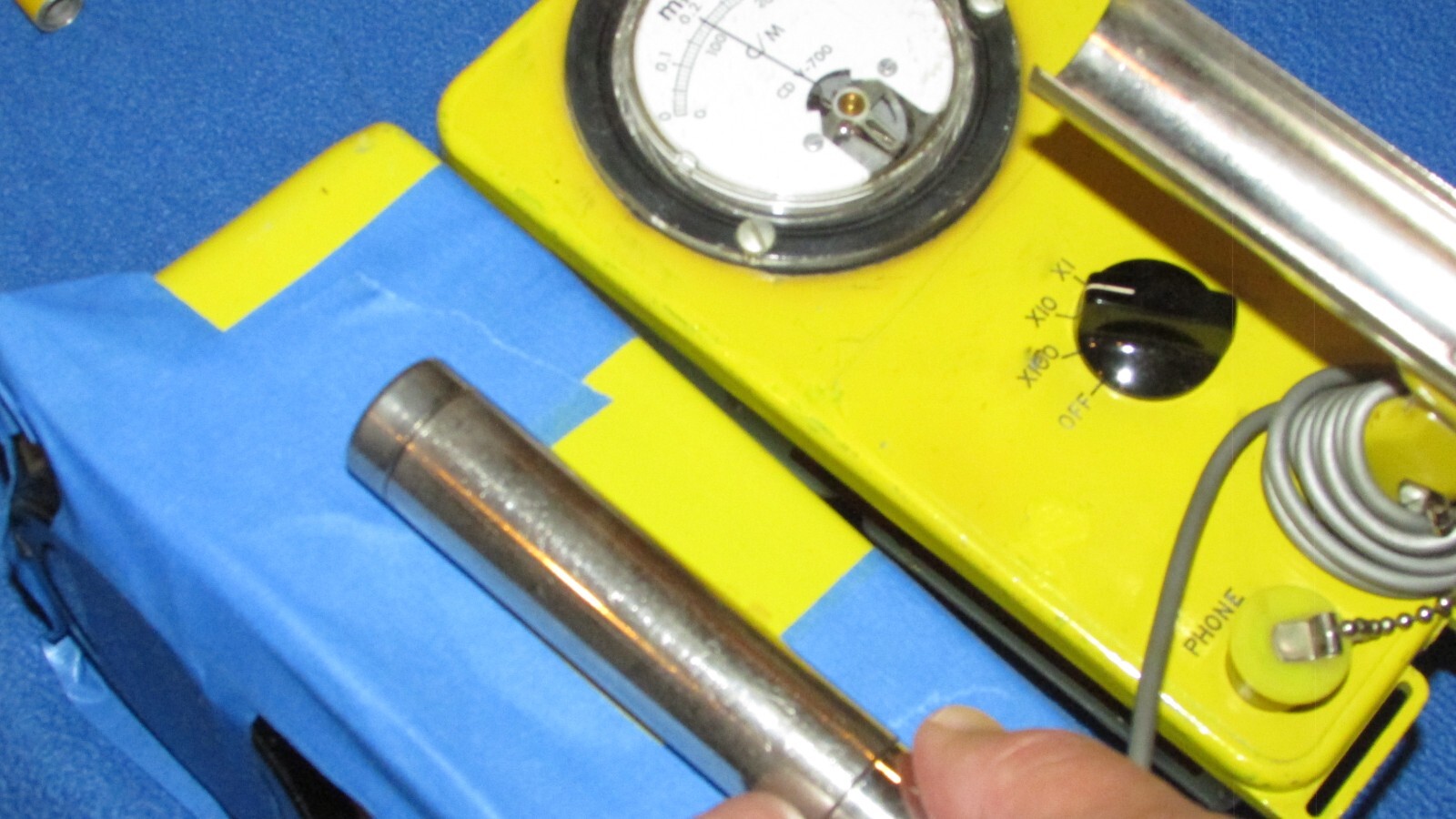 RETROFIT! TESTED! Geiger Counter CD V-777-1 Radiation Detection Set Cold War