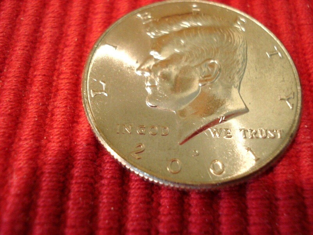 2001 D Kennedy BU Half Dollar