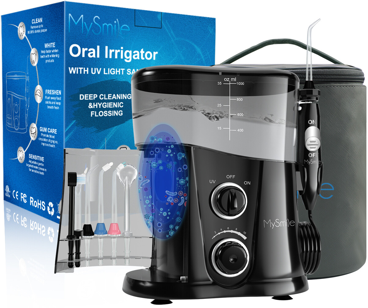 Electric Water Flosser Jet Portable Oral Irrigator Tooth Cleaner Floss Picks