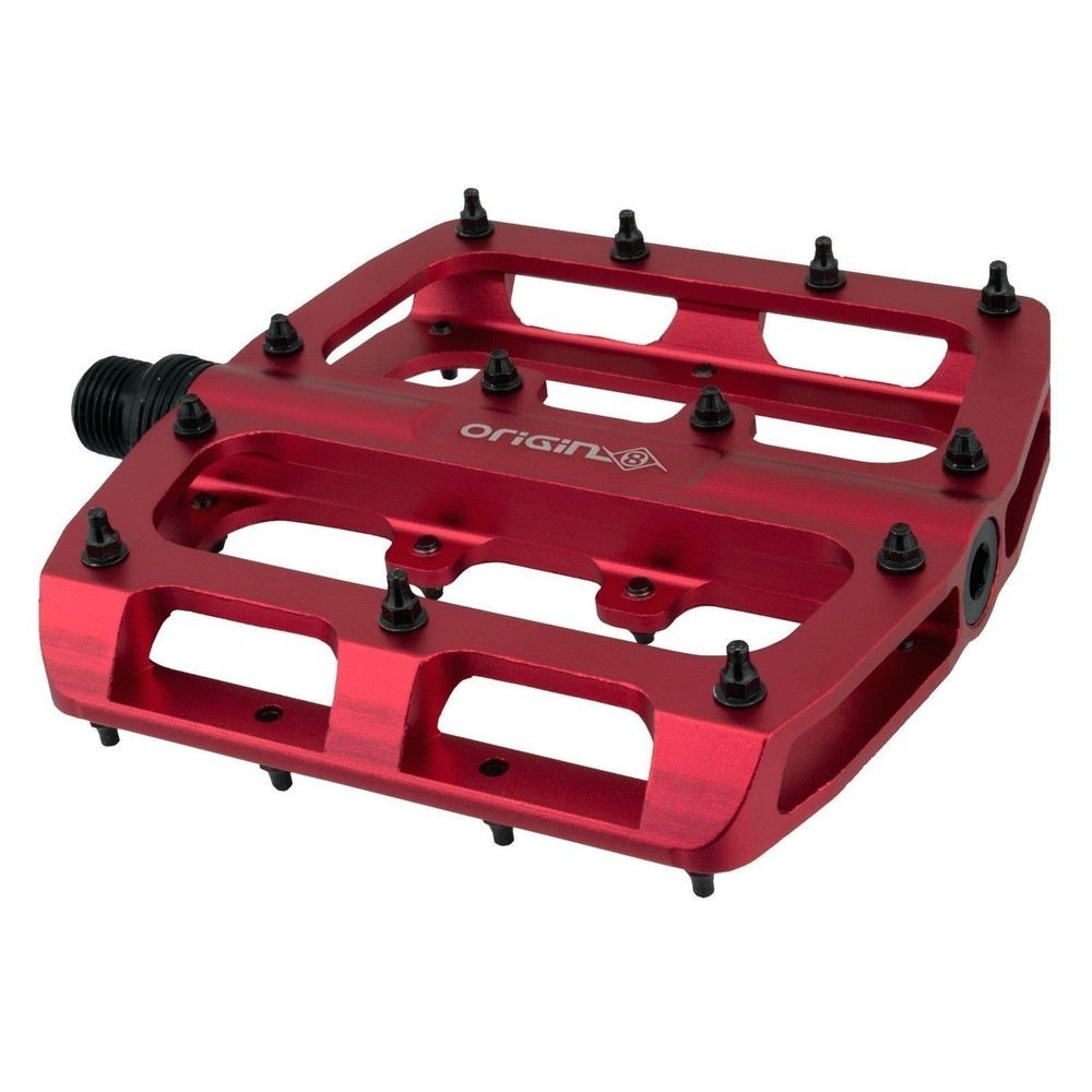 Origin8 Rascal XL Platform Pedals, 9/16", Red