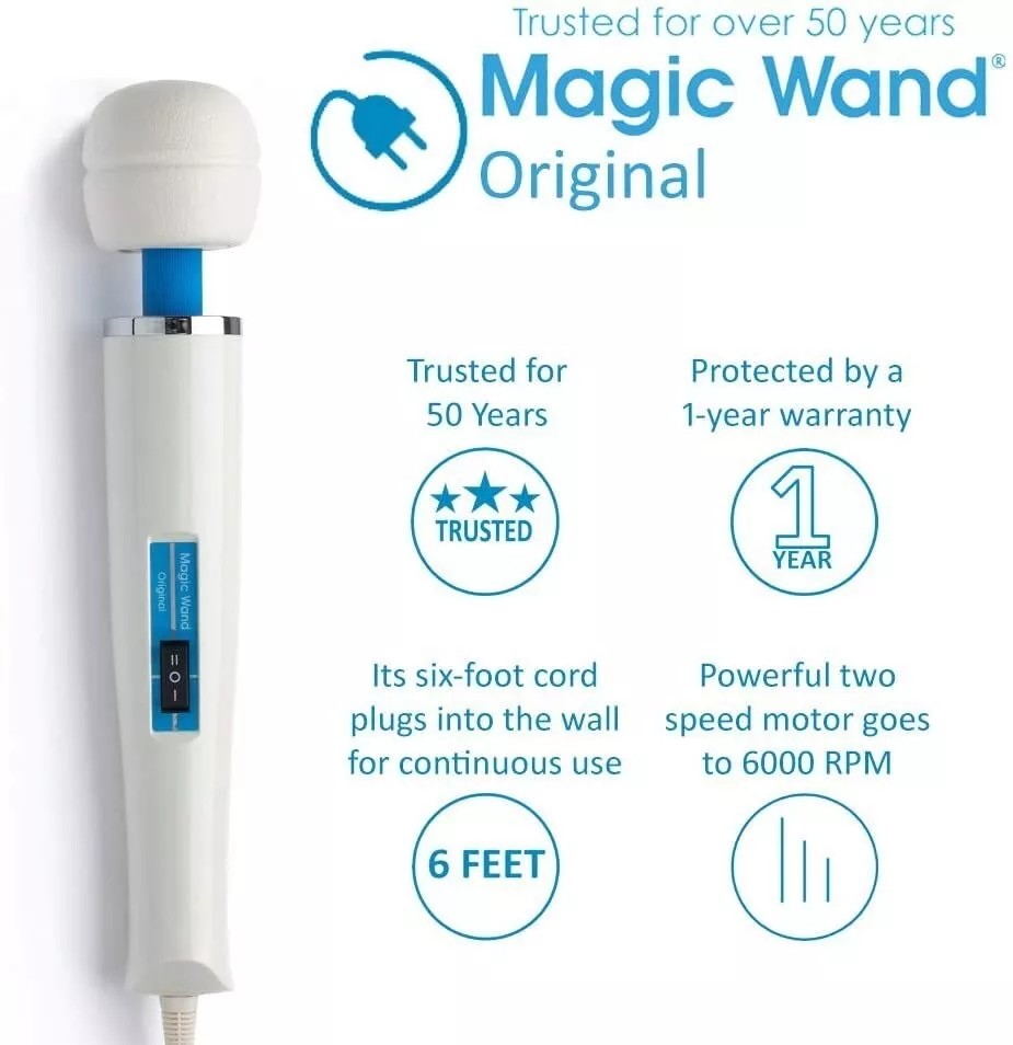 Magic Wand Original Hitachi HV-260 Motor Handheld Vibrating Massage Full Body