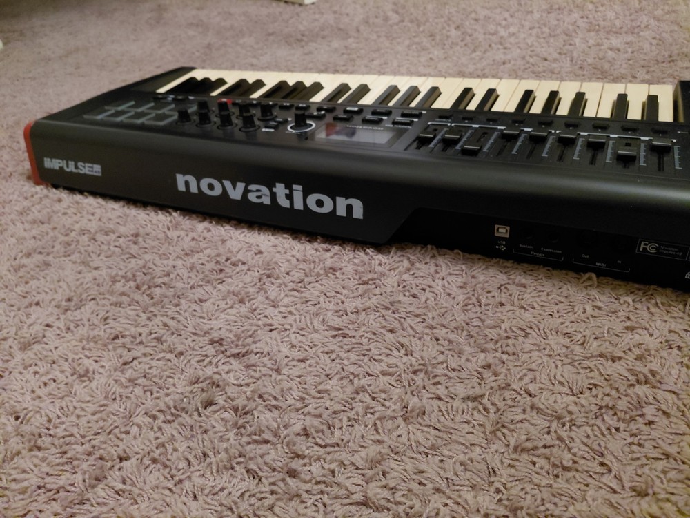 Novation Impulse 49 USB MIDI Keyboard Controller - Pre -owned, well Maintained