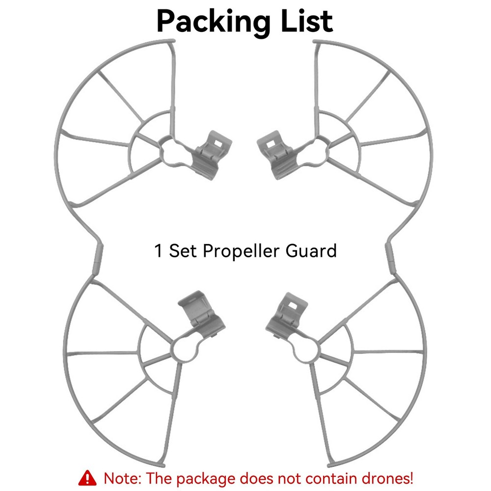 Craznick Mini 3 Pro Propeller Guard Propellers Protector for DJI Mini 3 Pro/...