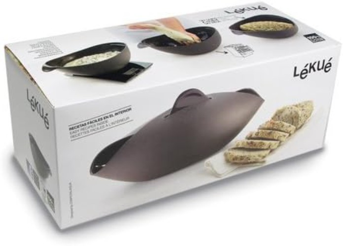 Silicone Bread Maker - Brown, 0.6L Capacity