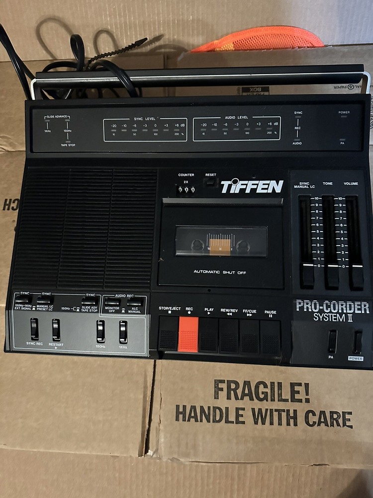 EUC- Tiffen Pro Corder System II Slide Projector (Sync to Sound) Controller Unit