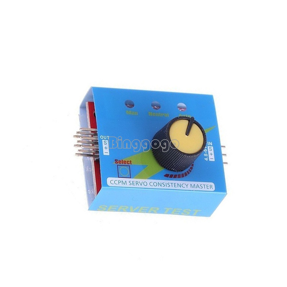 Multi Servo Tester 3CH ECS Consistency Speed Controller Power Channels CCPM