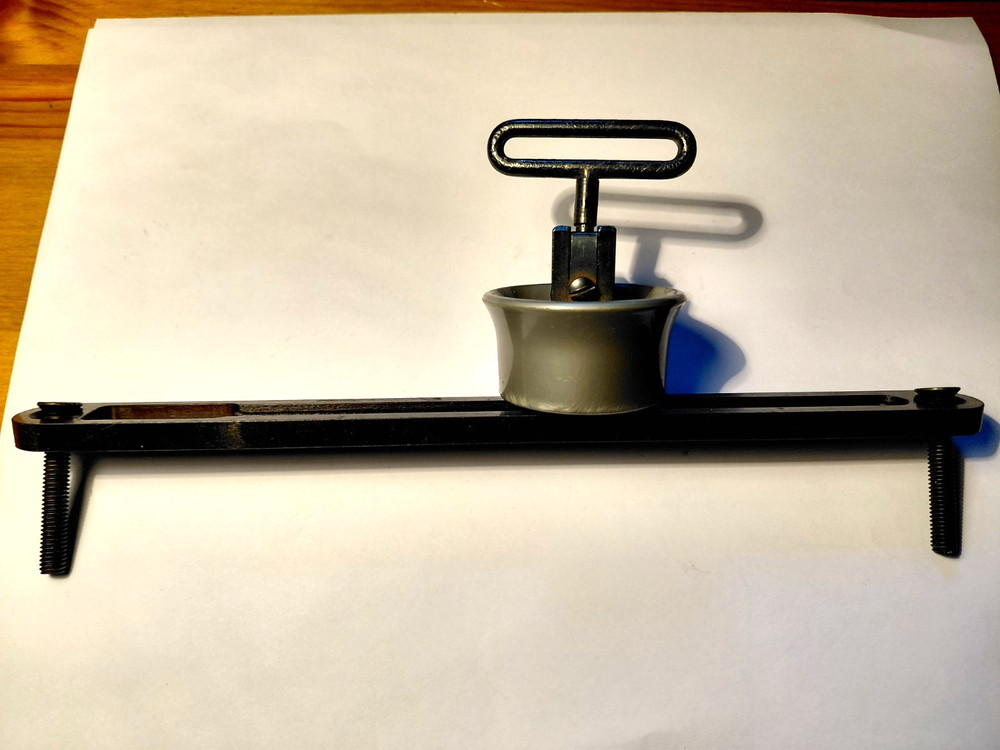 TARGET RIFLE HAND STOP AND RAIL