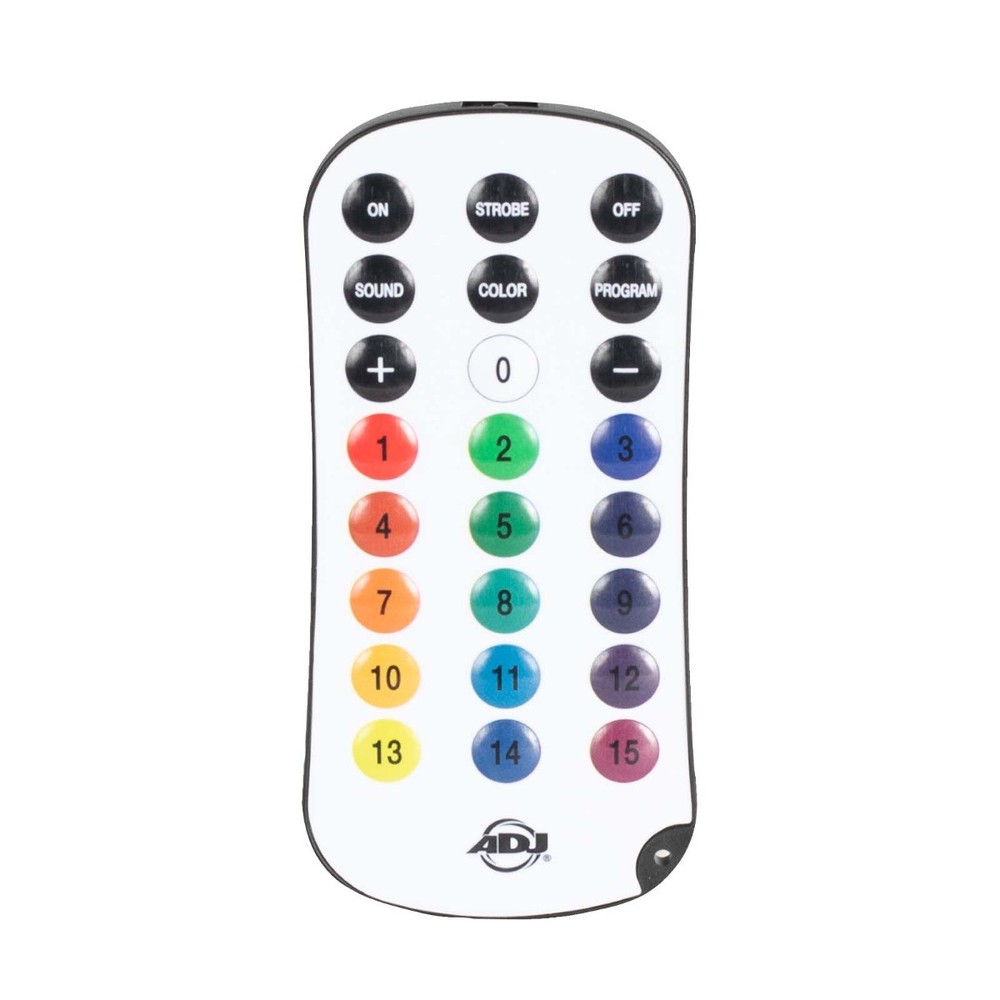 Eliminator Lighting Mega Flat Hex L PAK4 Includes 8x Mega Hex Pars, Remote, C...