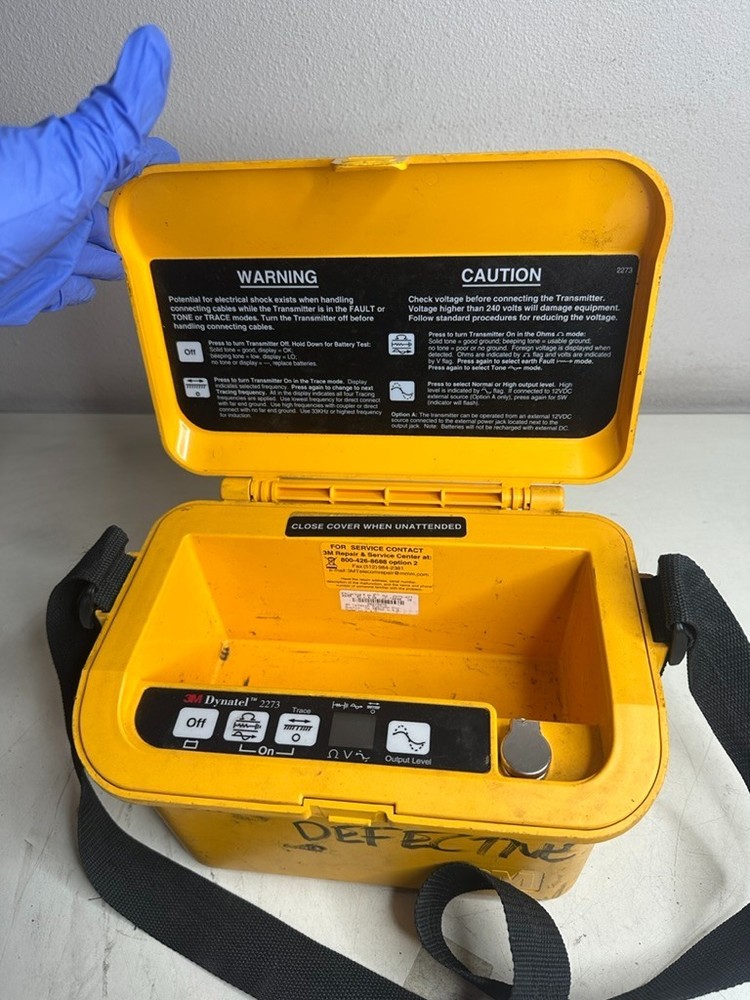 3M Dynatel 2273 Cable Locator Transmitter Unit ONLY AS-IS