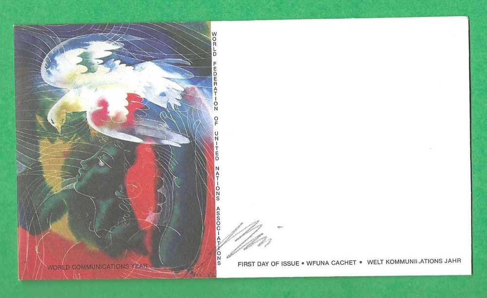 UN Hans Erni Switzerland Autographed Mint Cachet