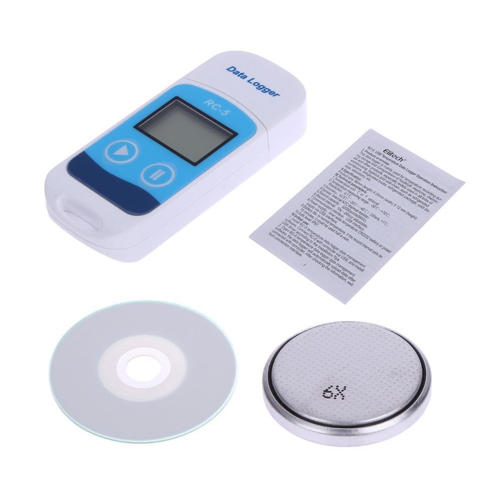 Digital USB Temperature Data Logger Recorder for Refrigerated Transport Tool