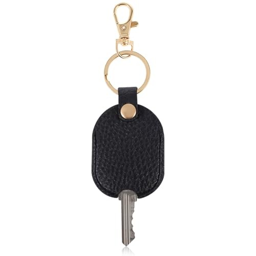 Leather Key Sleeve for Broken Key, Broken Car Key Loop Replacement Key Ring