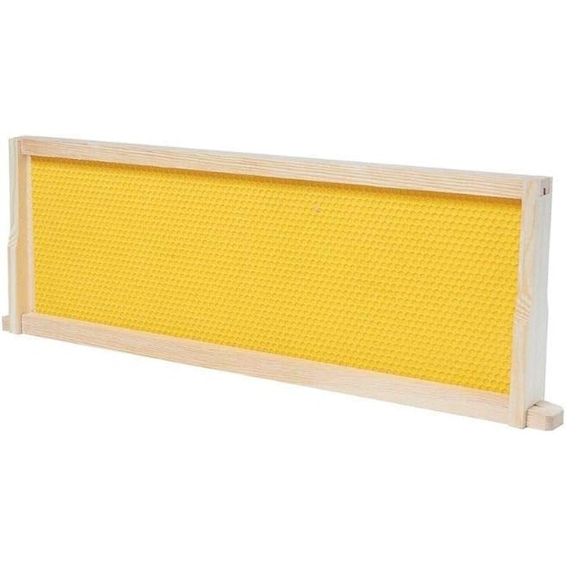 10-Pack Beehive Frames Beeswax Foundation Medium Super Langstroth Assembly New