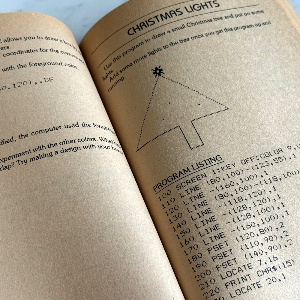 Vintage 1983 BASIC Programming Books including Atari & IBM/PC Graphics & Games