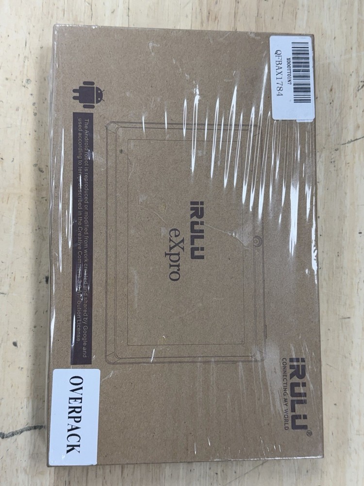 Sealed Irulu Expro 7” Android Google Tablet HD Screen