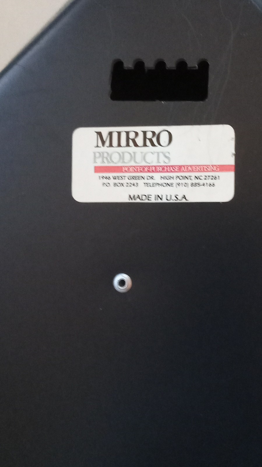 Tabasco Pepper Sauce McIlhenny Co. Advertising Sign Black Green Yellow Red