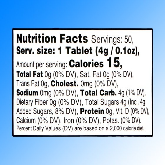 ReliOn Glucose Tablets, Orange Flavor, 50 Count, Pack of 2