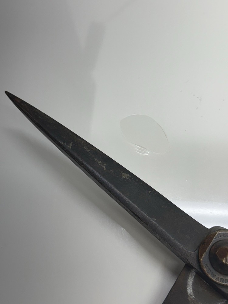 Antique Shear works scissors large