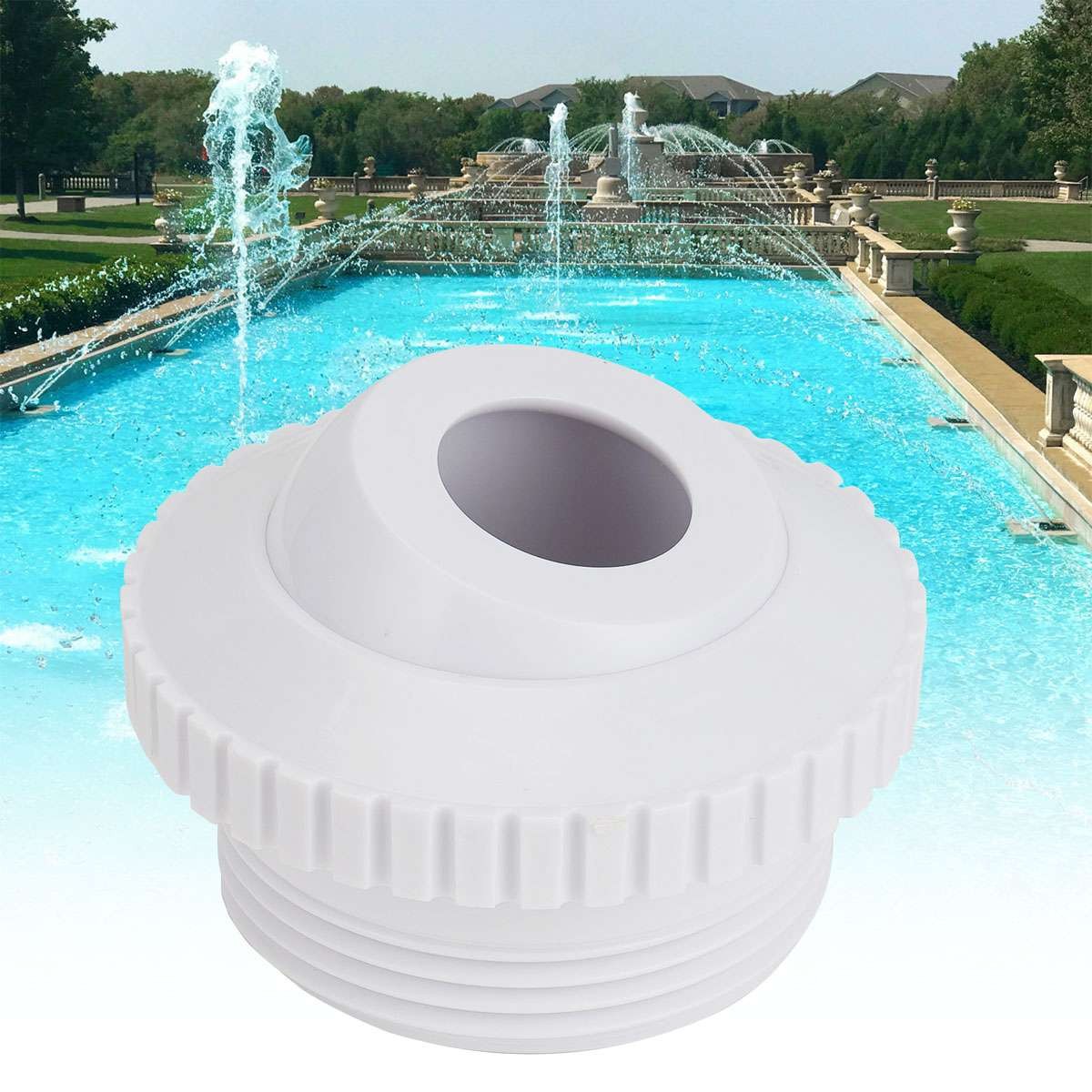Pool Directional Jet Nozzles, 3/4 Inch Adjustable Flow Eyeball Inlet Jet