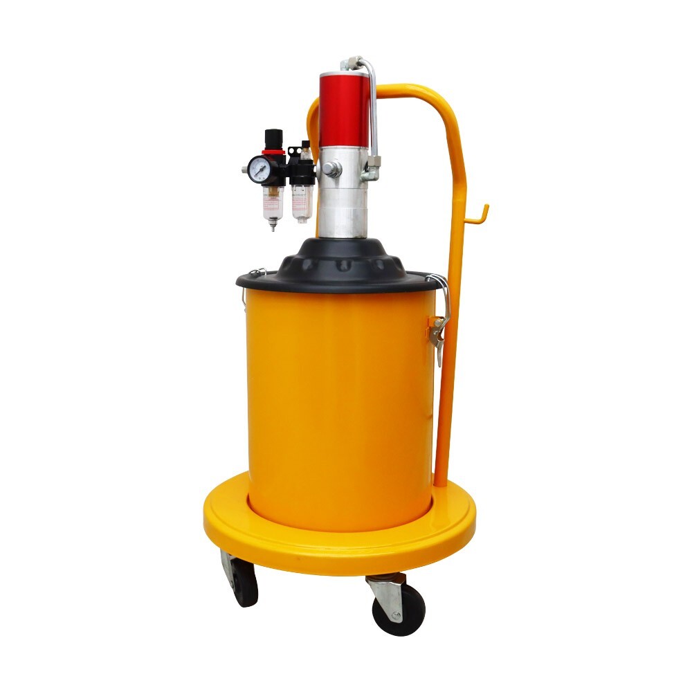 Pneumatic Compressed Air Grease Injector 5gal/20L Adjustable Working Pressure