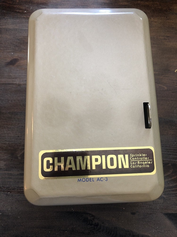 Champion Sprinkler Controller Model AC-3 Never Been Wired