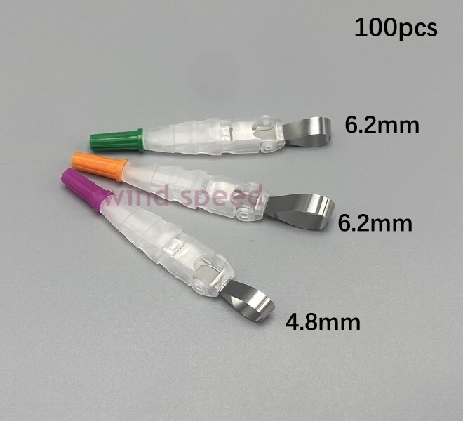 100pcs Dental Pro Matrix Bands Adjust  Matrices System Clamp Movable Fixator