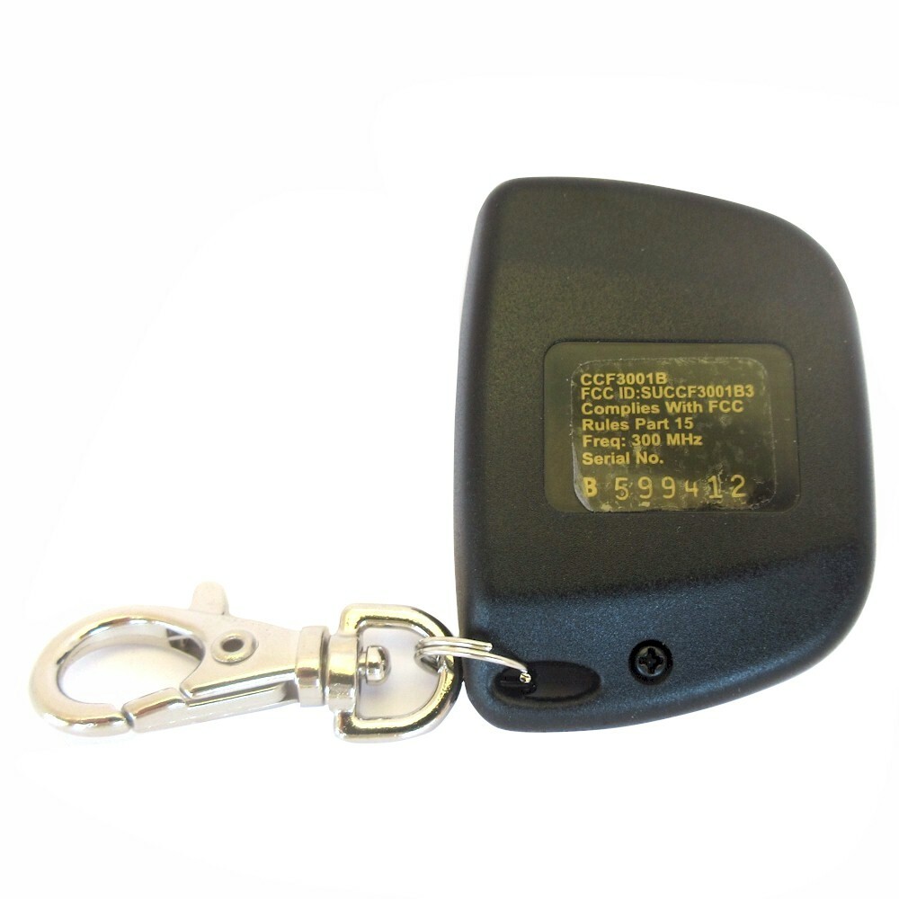 Firefly 300MCD21K 10 Code 300MHz Key Chain Gate Garage Remote Multi-Code Comp