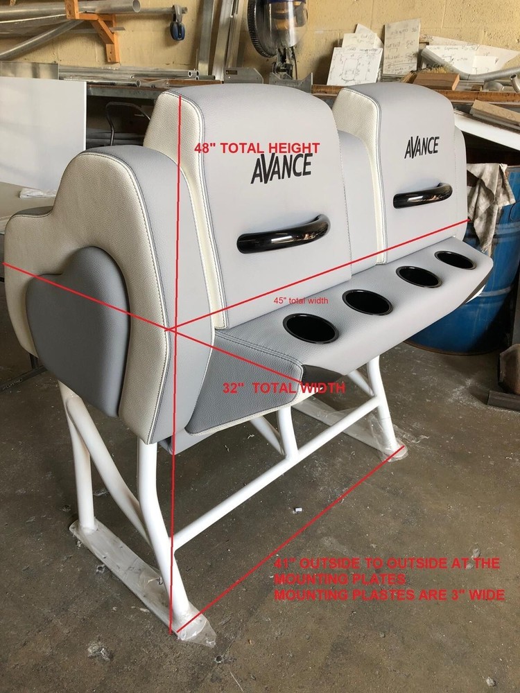 Bolster Boat seat flip up