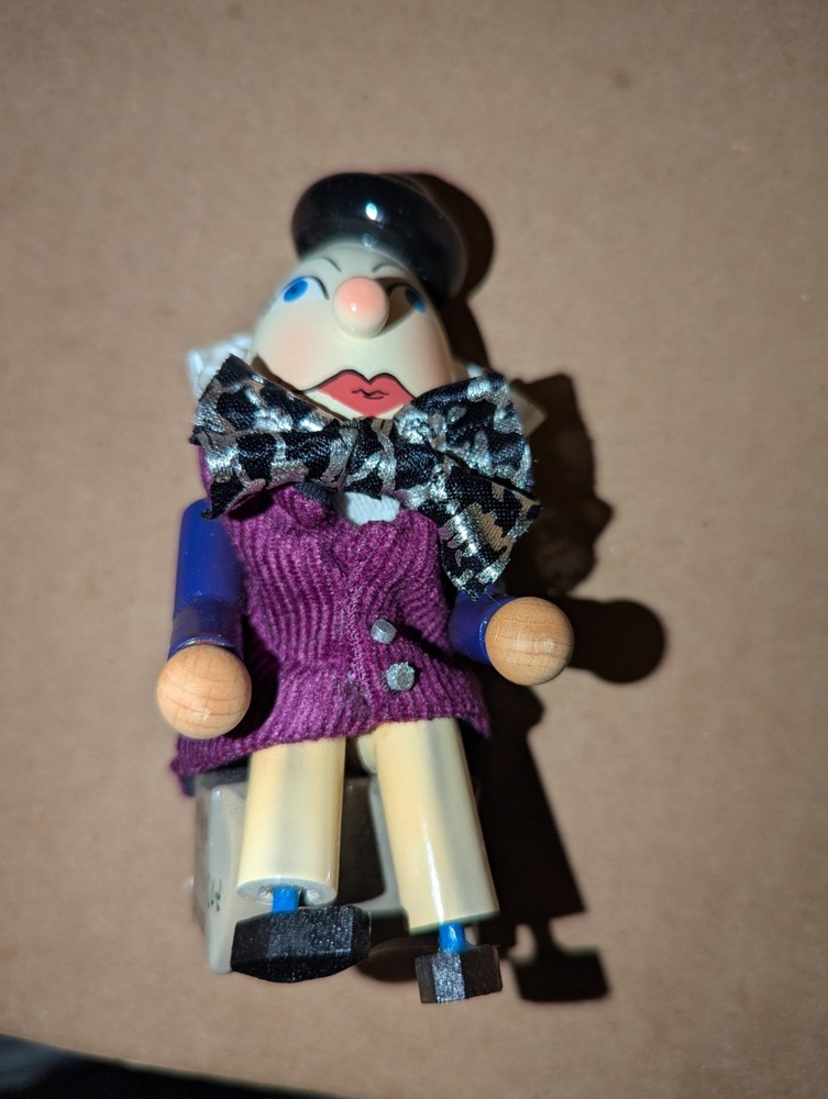 Rare Limited CREATOR 1999 Signed Steinbach - Humpty Dumpty - Mini Nutcracker
