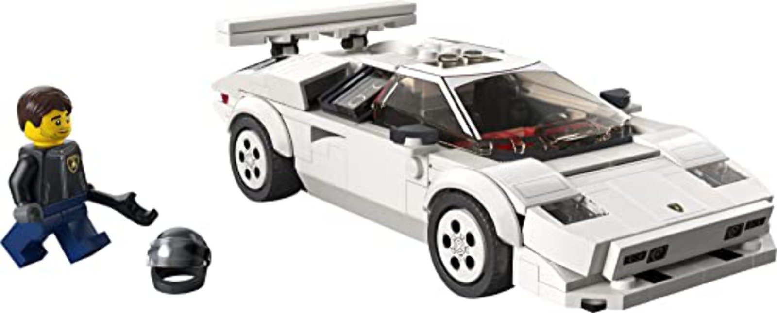 LEGO Speed Champions Lamborghini Countach 76908 Building Toy Set for Kids, Boys,