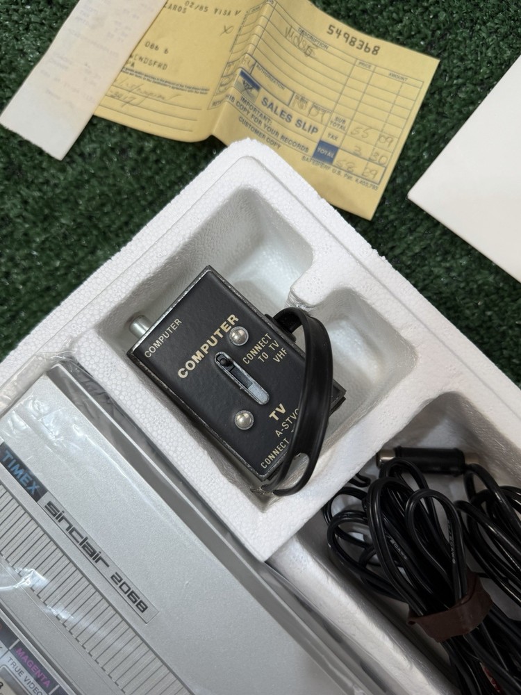 Vintage Timex Sinclair 2068 Personal Computer Boxed Great! Retro MINT CONDITION