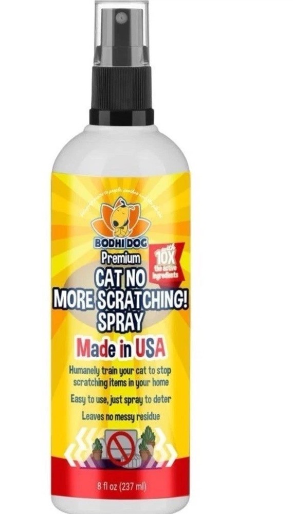 *Eco-Friendly Cat Scratch Training Spray - Odor-Based Deterrent 8 Fl Oz