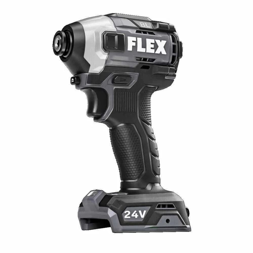 FLEX FX1371AZ 24V 1/4 in. Quick Eject Hex Impact Driver (Tool Only) New