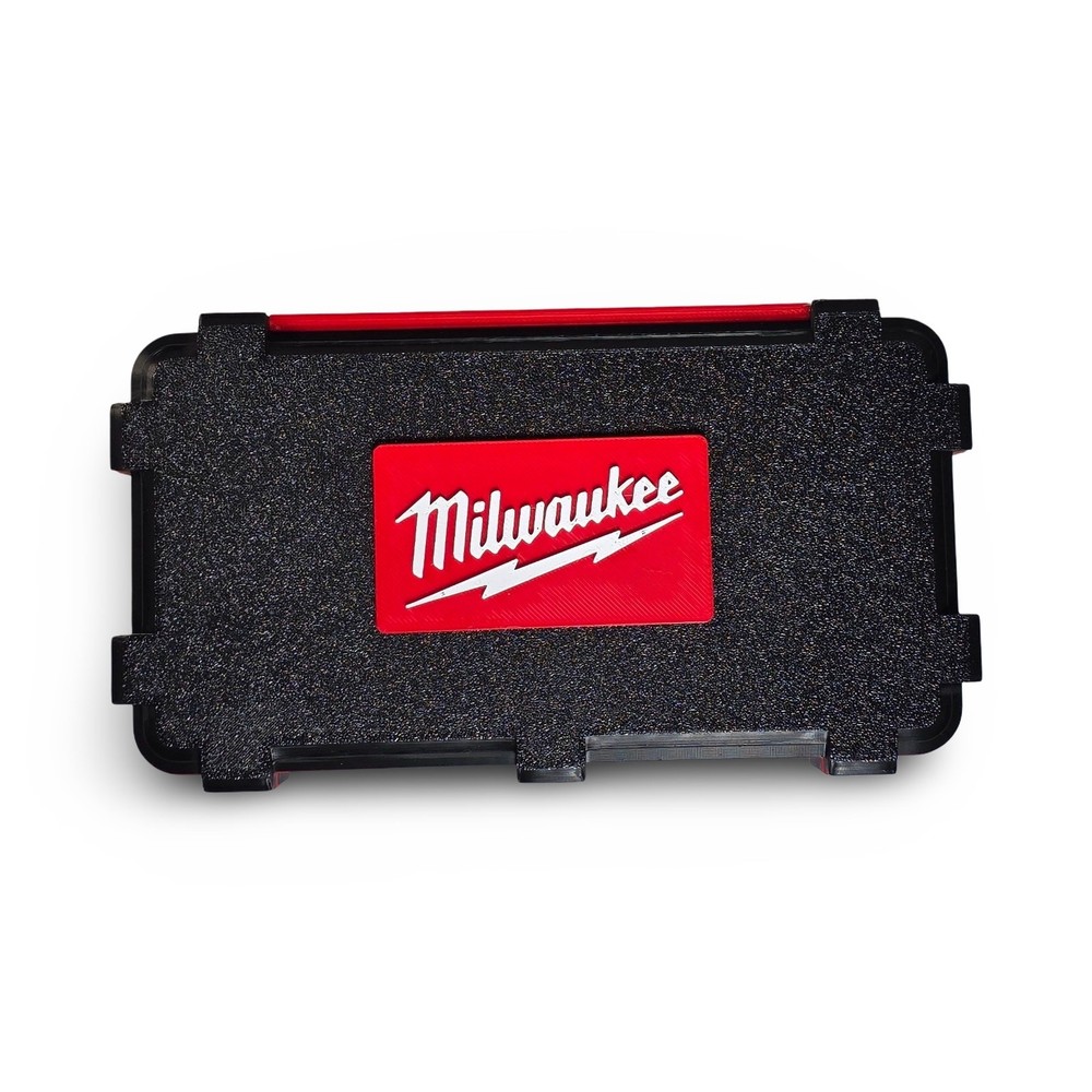 Milwaukee Tool PACKOUT Stealth XL Pencil Box | Large Utility Storage Case