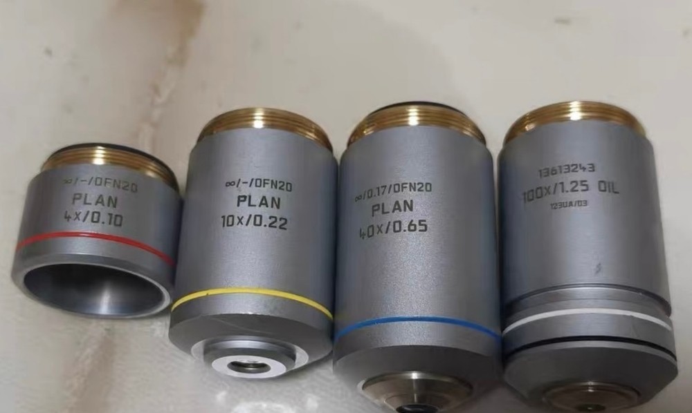 Leica microscope objective set DM500 objective lens Plan