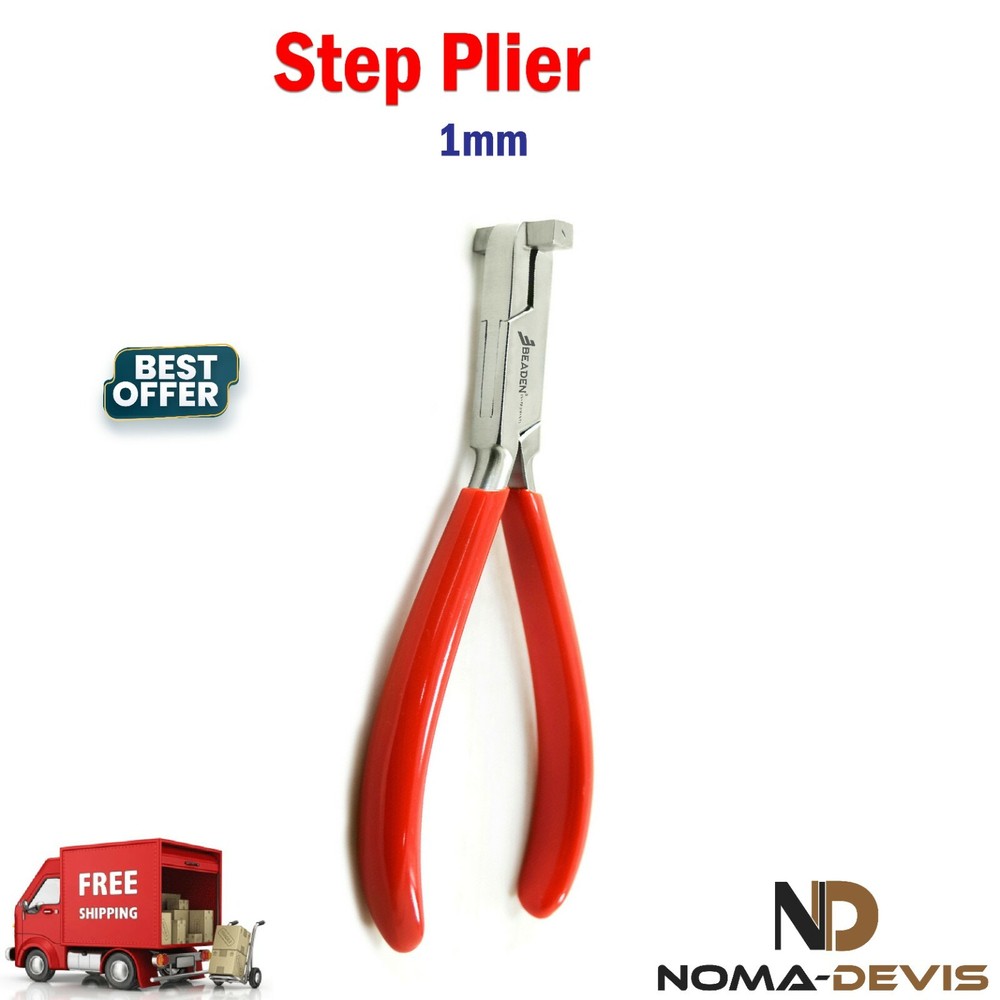 Orthodontic Archwire Detailing Dental Step Pliers 1mm Making Bends Forming Loop