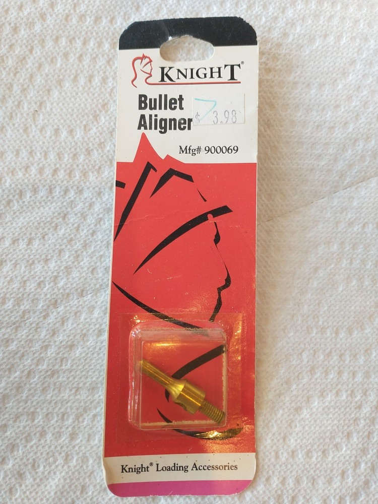 Knight Black Powder MuzzleLoader Bullet Aligner Alignment 10-32 Threads # 900069