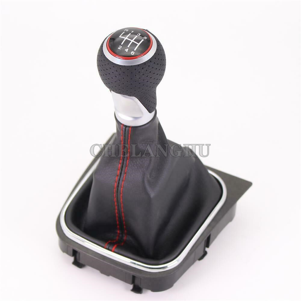 6 speed gear shift knob For VW Golf 6 A6 MK6 GTI GTD 2009 2010 2011 2012 2013