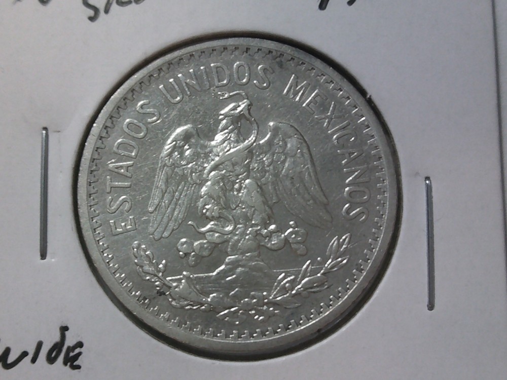 1906 wide date Mexico silver 50 Centavos