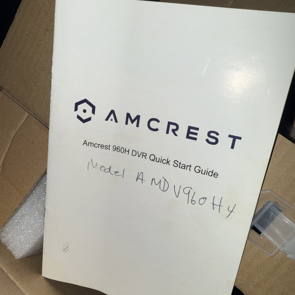 Amcrest AMDV960H4-4B 4 Channel Bullet Security System