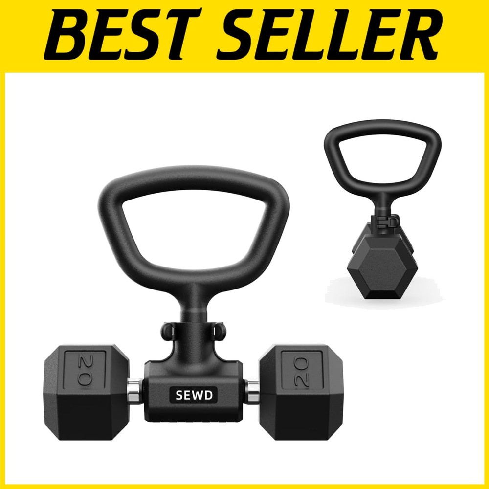 Versatile Kettlebell Attachment for Dumbbells