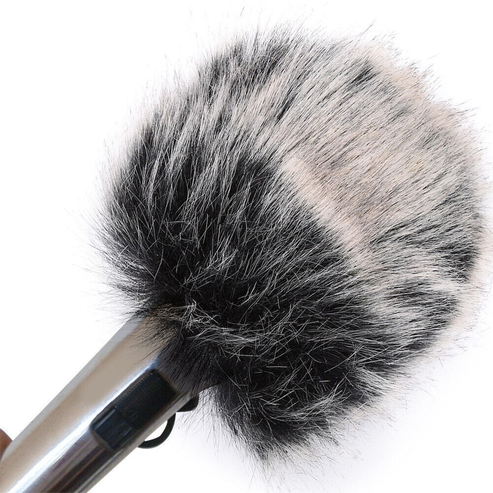 Microphone Windproof Windshield Wind Fur Muff for DSLR Camera DV Camcorder