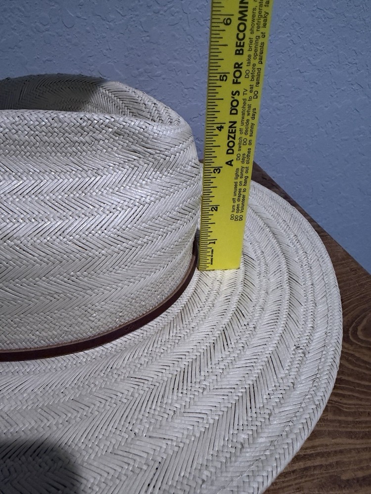 NEW Wyeth Frankie Straw Hat. Needs Shaping