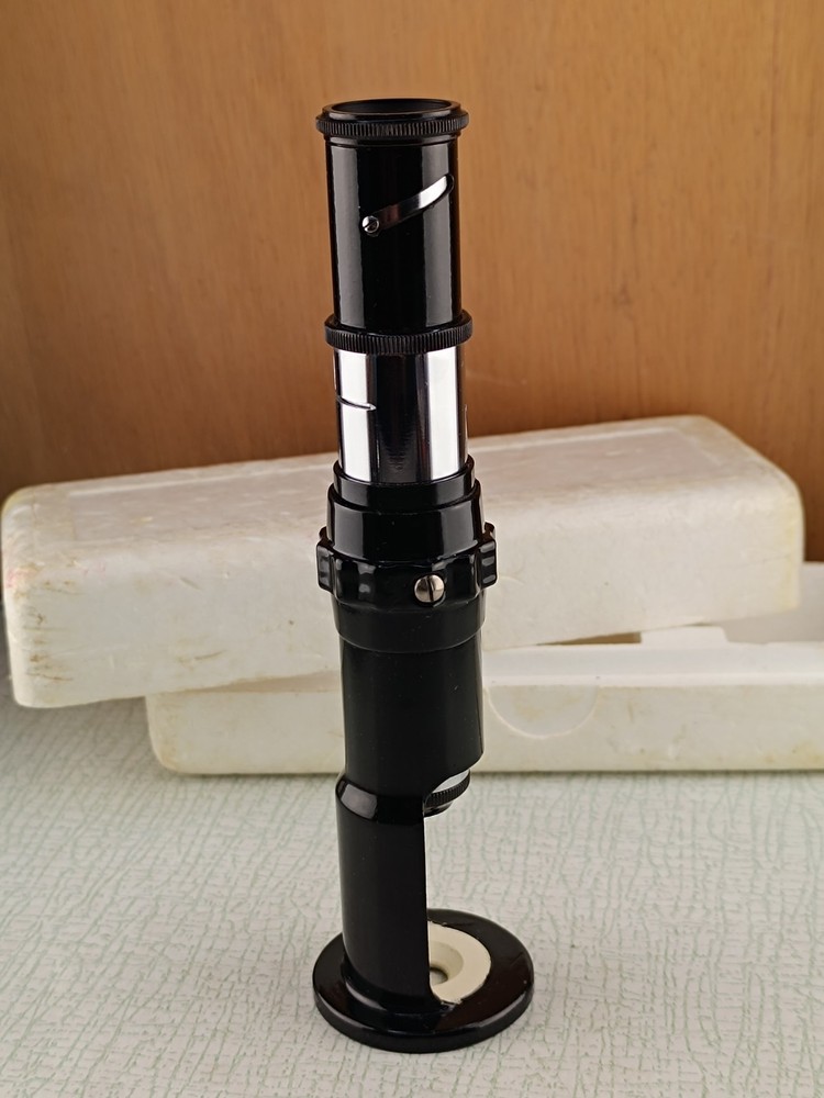 Vintage Soviet Microscope MPB - 2 Brinelli counting microscope USSR