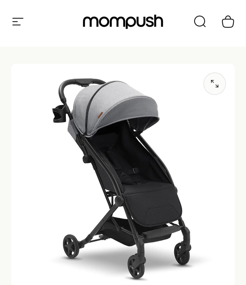 Mompush Lithe V Lightweight + Foldable Travel Stroller