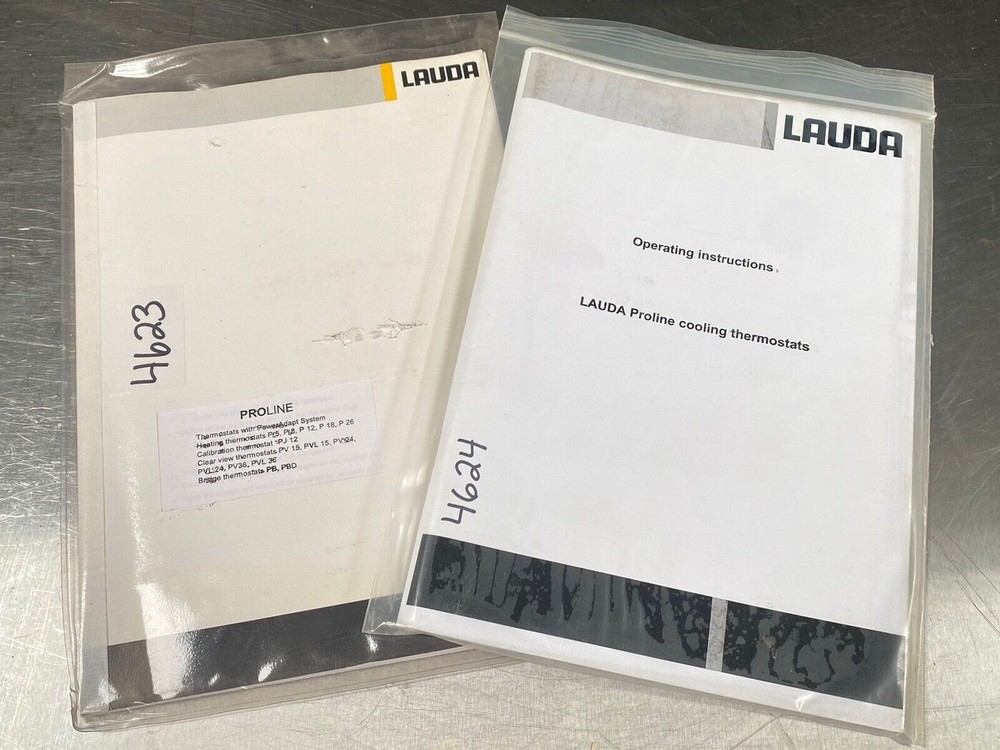Lauda Proline Cooling Thermostat - Users Manual/Instructions Book