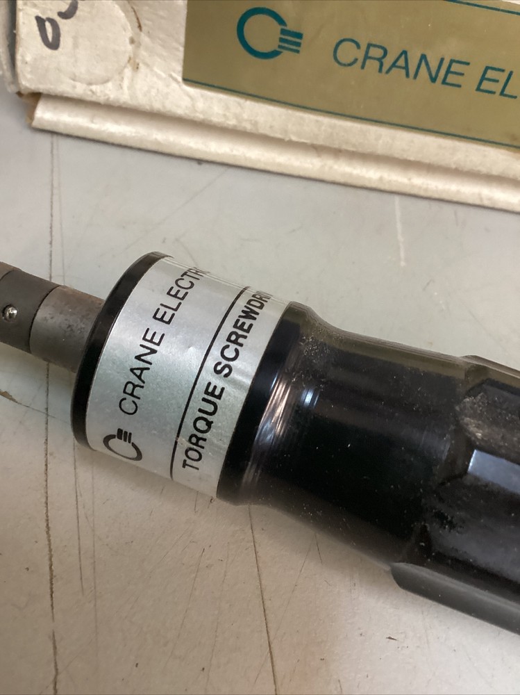 Crane Electronic Torque Screw Driver #5DN003011